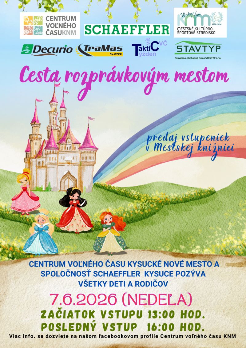 plagát „Cesta rozprávkovým lesom“